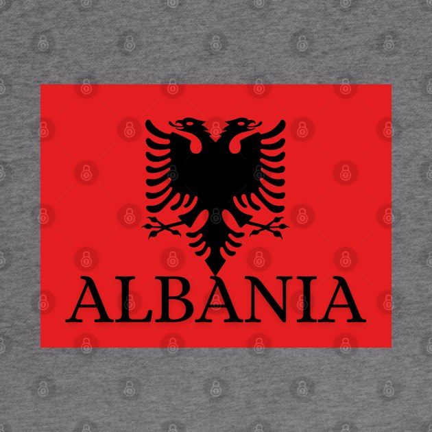 Albanian Flag by aybe7elf